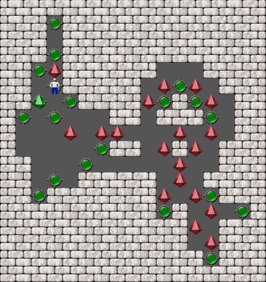 Сокобан More Bugs collections уровень 513